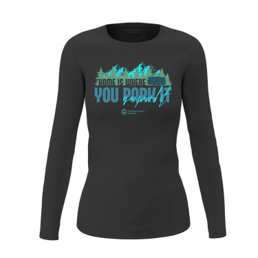 Home Parking Women Long Sleeve Shirt